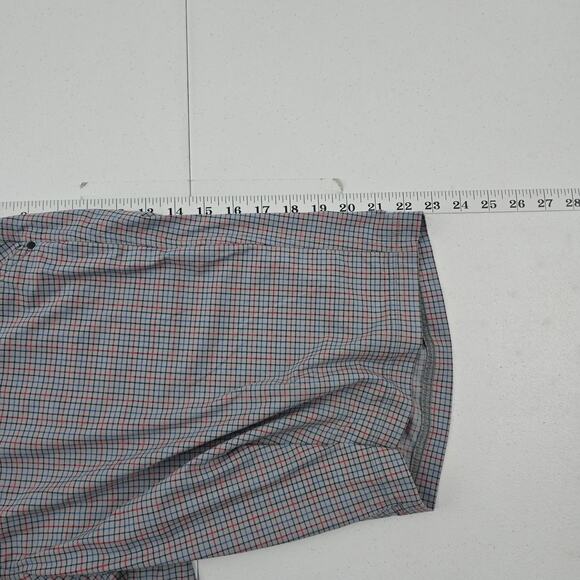 Lululemon mens plaid shorts size 36 gray 5616 - Picture 6 of 10